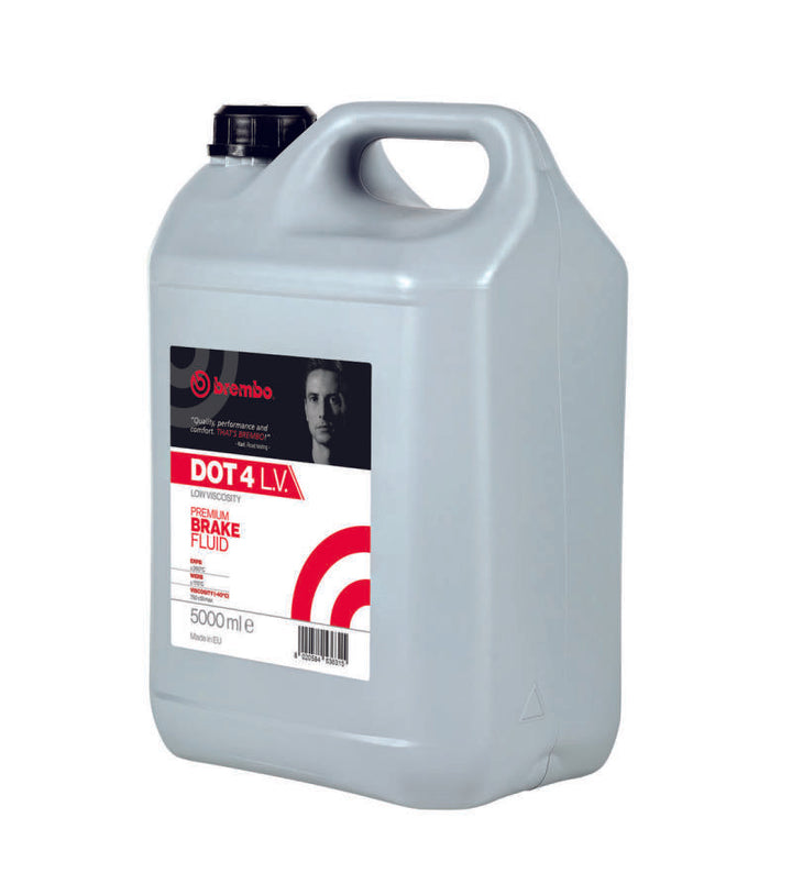 Brembo DOT 4 Low Viscosity Brake Fluid (5000 ML) - Bull Strap