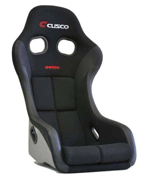 Bride Cusco ZETA IV +C - FRP-Silver Shell / Black Leather Seat FIA Approved - Bull Strap