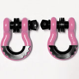 Bull Strap 3/4" 5T D-Ring Shackle Kit w/ Isolators & Washers - qty 2 - Bull Strap