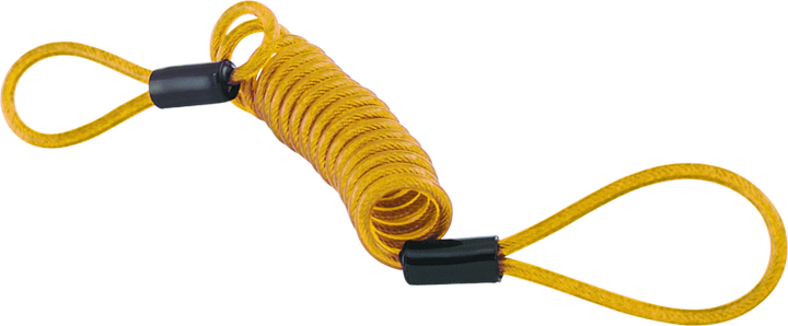 Bully Lock Reminder Disc Cable 4 ft. - Yellow - Bull Strap