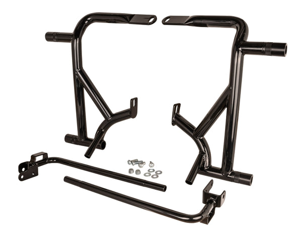 Burly Brand 14-Up Touring Brawler Kit Rear - Black - Bull Strap