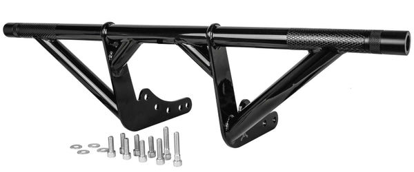 Burly Brand 18-Up M8 Softail Brawler Kit Front -Black - Bull Strap