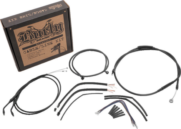 Burly Brand Control Kit 12in - Black - Bull Strap