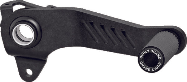 Burly Brand Slash Cut Brake Lever - Bull Strap