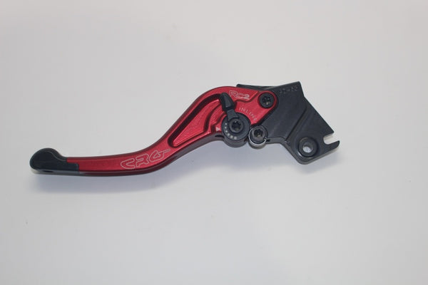 CRG 00-17 Kawasaki ZX6R/RR-12R/Z800-1000/ RC2 Clutch Lever - Short Red - Bull Strap