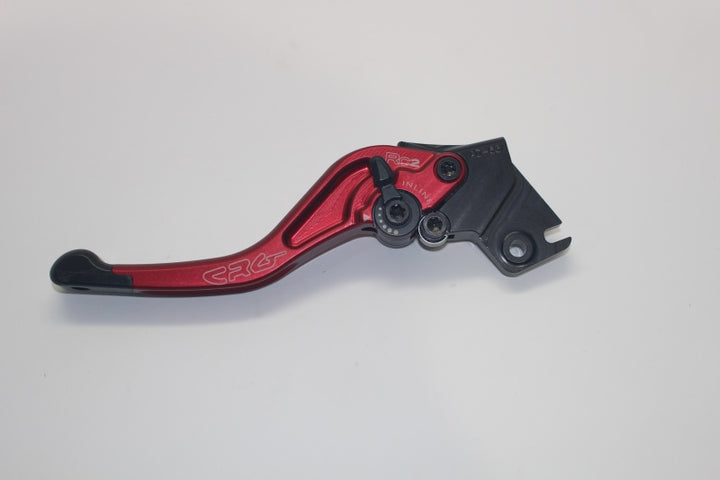 CRG 03-17 Honda CBR600RR-1000RR RC2 Clutch Lever -Short Red - Bull Strap