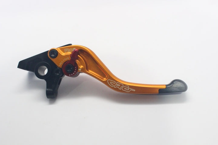 CRG 08-10 Kawasaki Ninja 250R RC2 Brake Lever -Short Gold - Bull Strap