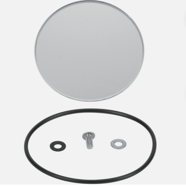 CRG 2 in. Round Replacement Glass Kit - Bull Strap