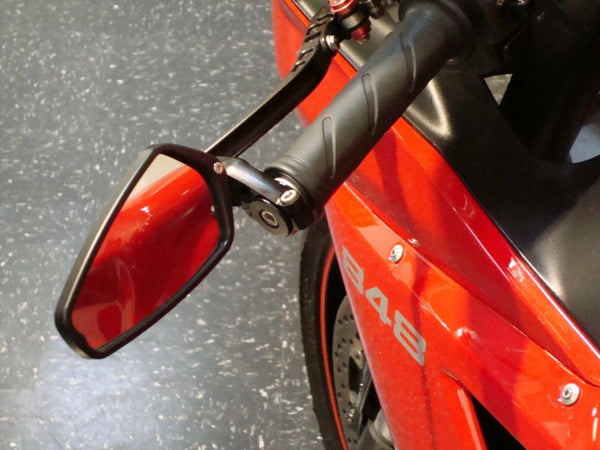CRG Arrow Mirror - Black - Bull Strap
