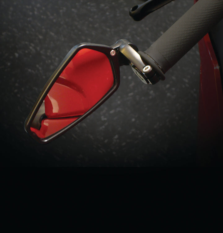 CRG Arrow Mirror - Black - Bull Strap
