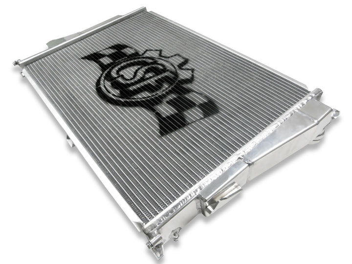 CSF 00-06 BMW M3 (E46) Triple Pass Radiator - Bull Strap