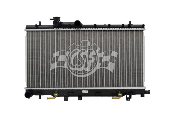 CSF 02-05 Subaru Impreza 2.0L OEM Plastic Radiator - Bull Strap