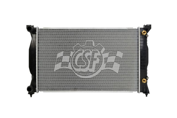 CSF 02-08 Audi A4 1.8L OEM Plastic Radiator - Bull Strap