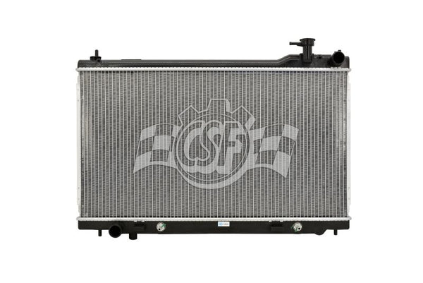 CSF 03-07 Infiniti G35 3.5L OEM Plastic Radiator - Bull Strap