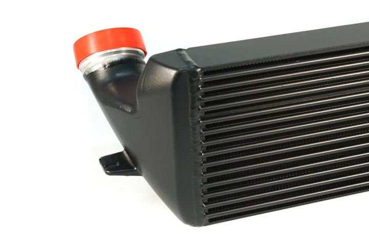CSF 04-13 BMW 335i/xi (E90/E91/E92/E93) High Performance Stepped Core Bar/Plate Intercooler - Black - Bull Strap