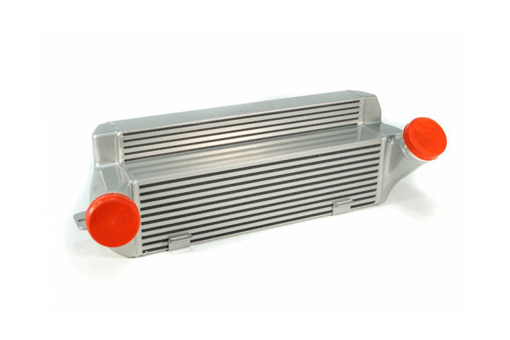 CSF 04-13 BMW 335i/xi (E90/E91/E92/E93) High Performance Stepped Core Bar/Plate Intercooler - Silver - Bull Strap