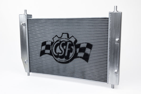 CSF 05-13 Chevrolet Corvette C6 (Not 11-13 Z06/ZR1/427) High Performance All-Aluminum Radiator - Bull Strap