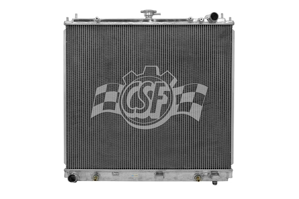 CSF 05-15 Nissan Frontier / 05-12 Nissan Pathfinder / 05-15 Nissan Xterra Radiator - Bull Strap