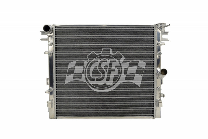 CSF 07-18 Jeep Wrangler (JK) Radiator - Bull Strap