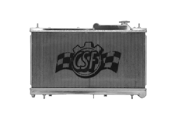CSF 08-15 Subaru Impreza WRX/STI 1-Row 31mm High-Performance Aluminum Radiator - Bull Strap