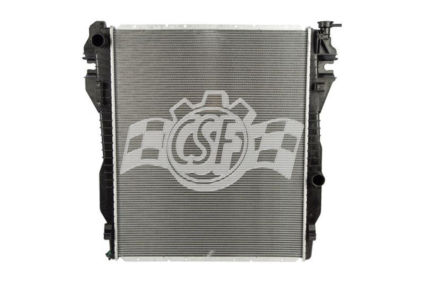 CSF 09-10 Dodge Ram 2500 6.7L OEM Plastic Radiator - Bull Strap