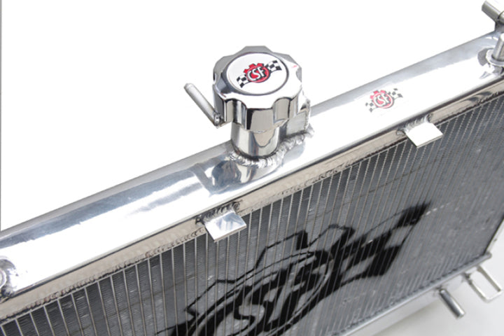 CSF 10-12 Chevrolet Camaro V8 Radiator - Bull Strap