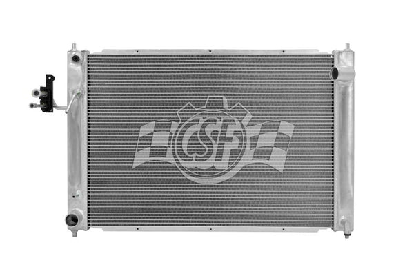 CSF 11-12 Infiniti G25 2.5L OEM Plastic Radiator - Bull Strap