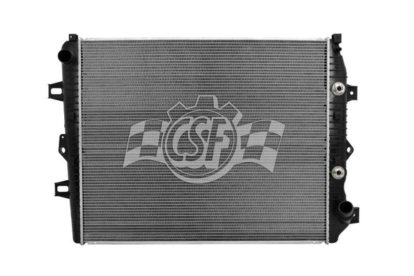 CSF 11-16 GMC Sierra 2500HD 6.6L OEM Plastic Radiator - Bull Strap