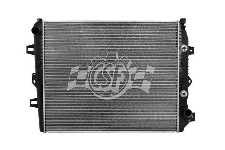 CSF 11-16 GMC Sierra 2500HD 6.6L OEM Plastic Radiator - Bull Strap