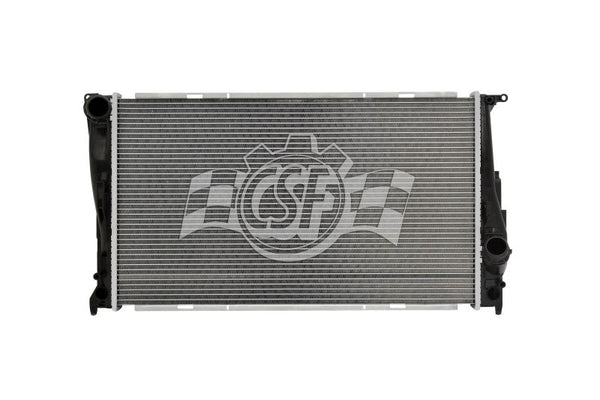 CSF 12-15 BMW X1 2.0L OEM Plastic Radiator - Bull Strap