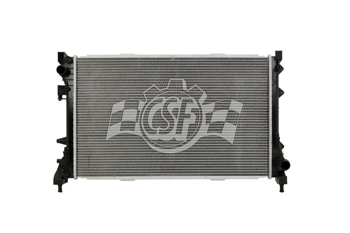 CSF 12-19 Fiat 500 1.4L OEM Plastic Radiator - Bull Strap