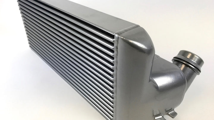 CSF 15-18 BMW M2 (F30/F32/F22/F87) N55 High Performance Stepped Core Bar/Plate Intercooler - Silver - Bull Strap