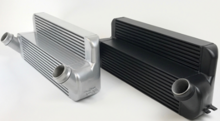CSF 15-18 BMW M2 (F30/F32/F22/F87) N55 High Performance Stepped Core Bar/Plate Intercooler - Silver - Bull Strap
