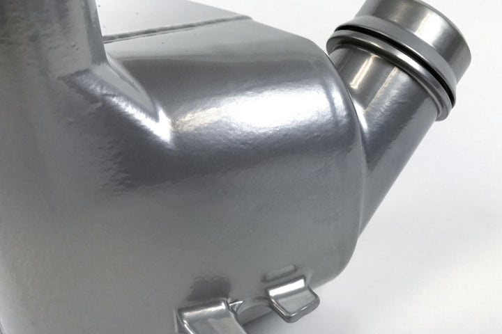 CSF 15-18 BMW M2 (F30/F32/F22/F87) N55 High Performance Stepped Core Bar/Plate Intercooler - Silver - Bull Strap