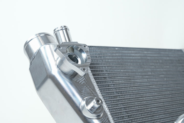 CSF 16-19 Ferrari 488 GTB/Spider 19-20 Pista High Performance Intercooler System - Raw - Bull Strap