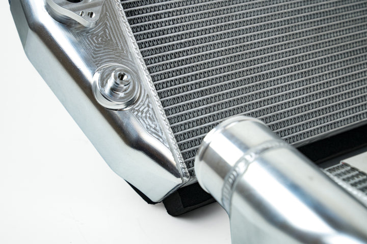 CSF 16-19 Ferrari 488 GTB/Spider 19-20 Pista High Performance Intercooler System - Raw - Bull Strap