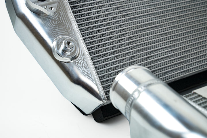 CSF 16-19 Ferrari 488 GTB/Spider 19-20 Pista High Performance Intercooler System - Raw - Bull Strap
