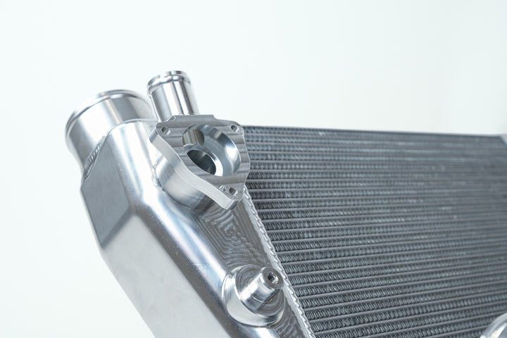 CSF 16-19 Ferrari 488 GTB/Spider 19-20 Pista High Performance Intercooler System - Raw - Bull Strap