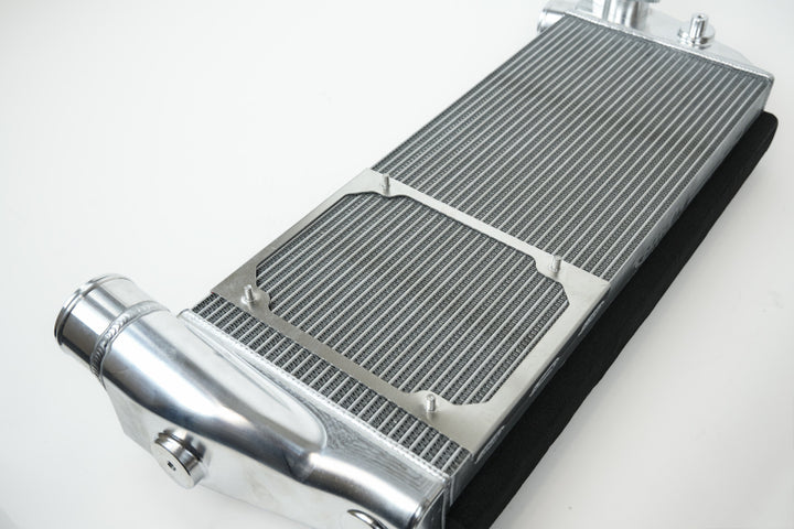 CSF 16-19 Ferrari 488 GTB/Spider 19-20 Pista High Performance Intercooler System - Raw - Bull Strap