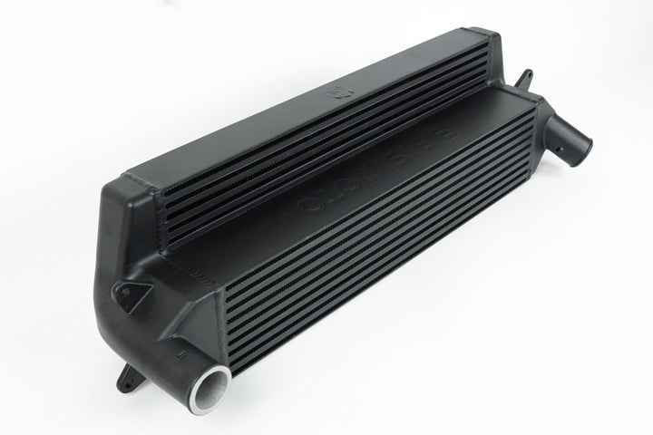 CSF 19-20 Hyundai Veloster N / 17-20 Hyundai i30 N MT Stepped Core Intercooler - Black - Bull Strap