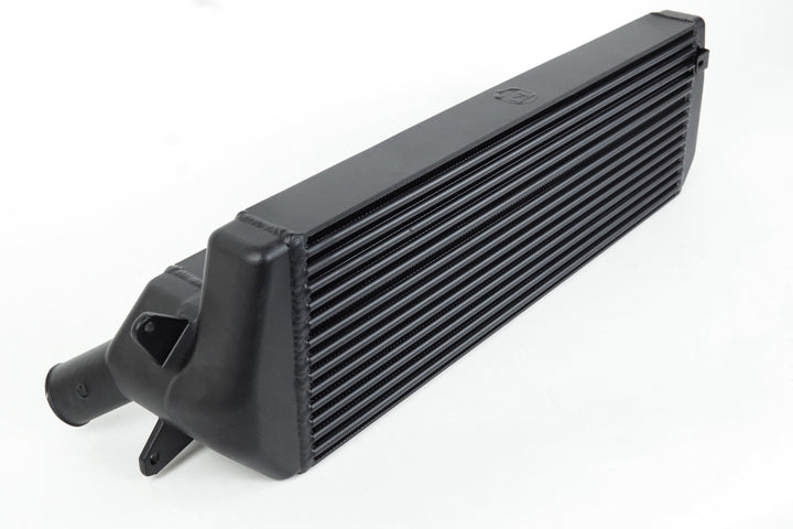 CSF 19-20 Hyundai Veloster N / 17-20 Hyundai i30 N MT Stepped Core Intercooler - Black - Bull Strap