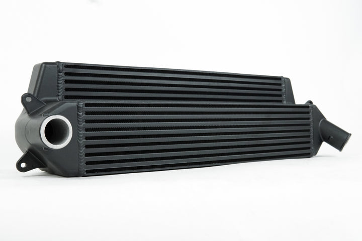 CSF 19-20 Hyundai Veloster N / 17-20 Hyundai i30 N MT Stepped Core Intercooler - Black - Bull Strap