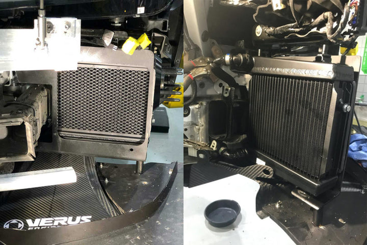 CSF 20+ Toyota GR Supra High-Performance Auxiliary Radiator , Fits Both L&R Two Required - Bull Strap