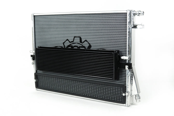 CSF 20+ Toyota GR Supra High-Performance DCT Transmission Oil Cooler - Bull Strap