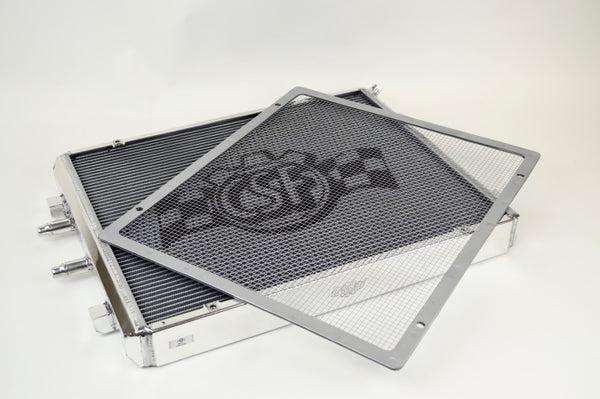 CSF 2014+ BMW M3/M4 (F8X) Front Mount Heat Exchanger w/Rock Guard - Bull Strap