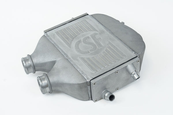 CSF 2014+ BMW M3/M4 (F8X) Top Mount Charge-Air-Cooler - Raw Finish - Bull Strap
