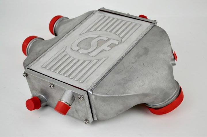 CSF 2014+ BMW M3/M4 (F8X) Top Mount Charge-Air-Cooler - Raw Finish - Bull Strap