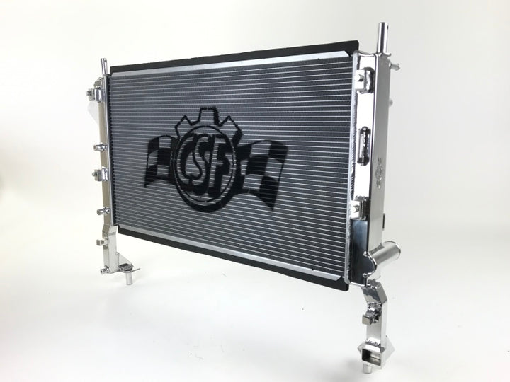 CSF 2015+ Ford Mustang 2.3L Ecoboost Radiator - Bull Strap