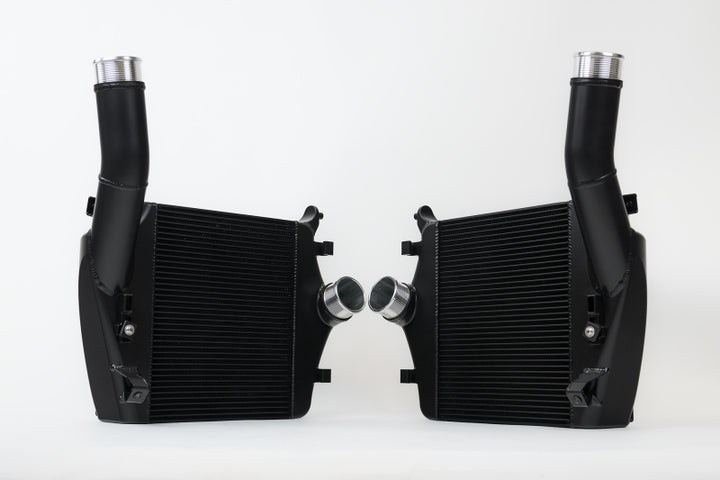 CSF 2019+ Lamborghini Urus / 2020+ Audi RS Q8 / SQ8 / SQ7 High Performance Intercooler System- Black - Bull Strap