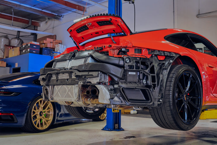 CSF 2019+ Porsche 911 Carrera (3.0L Turbo - Base/S/4/GTS) High Performance Intercooler System - Bull Strap